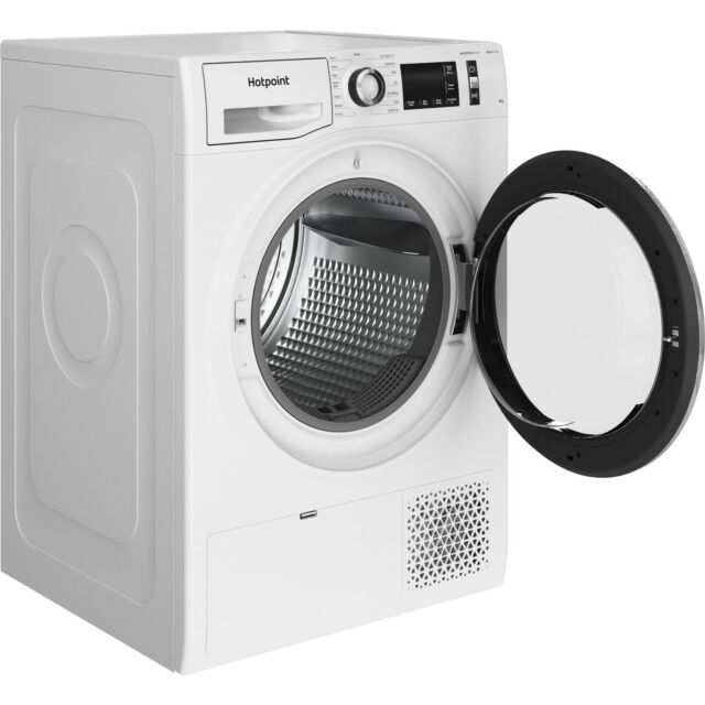 Hotpoint NTM118X3XBUK Heat Pump Tumble Dryer, 8kg Capacity, A+++ Energy