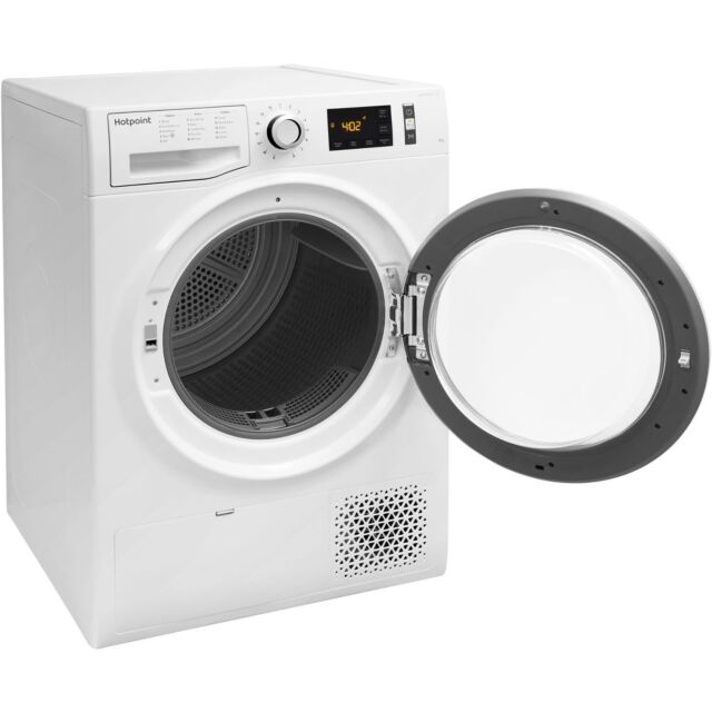 Hotpoint NTM1192SK Heat Pump Tumble Dryer, 9kg Capacity, A++ Energy