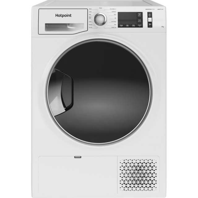 Hotpoint NTM119X3EUK Heat Pump Tumble Dryer, 9kg Capacity, A+++ Energy
