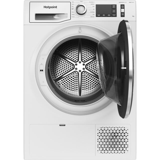 Hotpoint NTM119X3EUK Heat Pump Tumble Dryer, 9kg Capacity, A+++ Energy