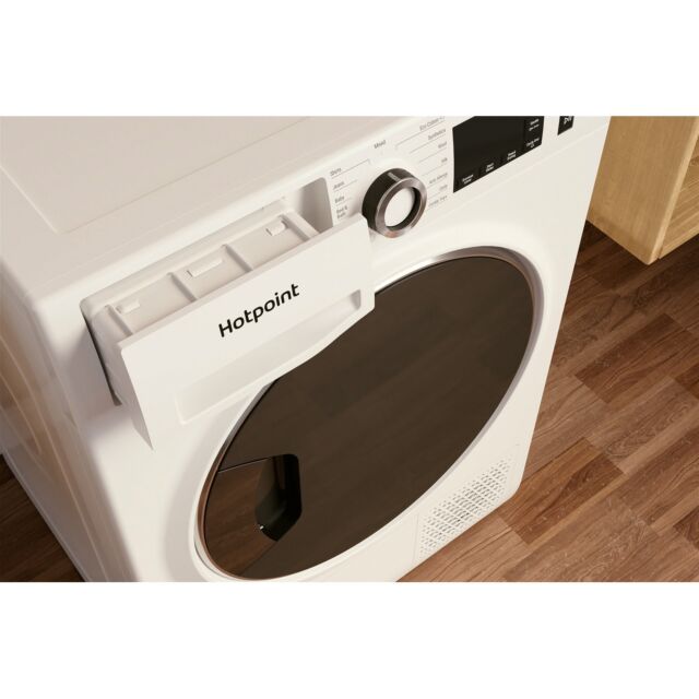 Hotpoint NTM119X3EUK Heat Pump Tumble Dryer, 9kg Capacity, A+++ Energy