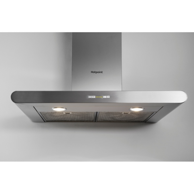 Hotpoint PHC77FLBIX 70cm Chimney Hood