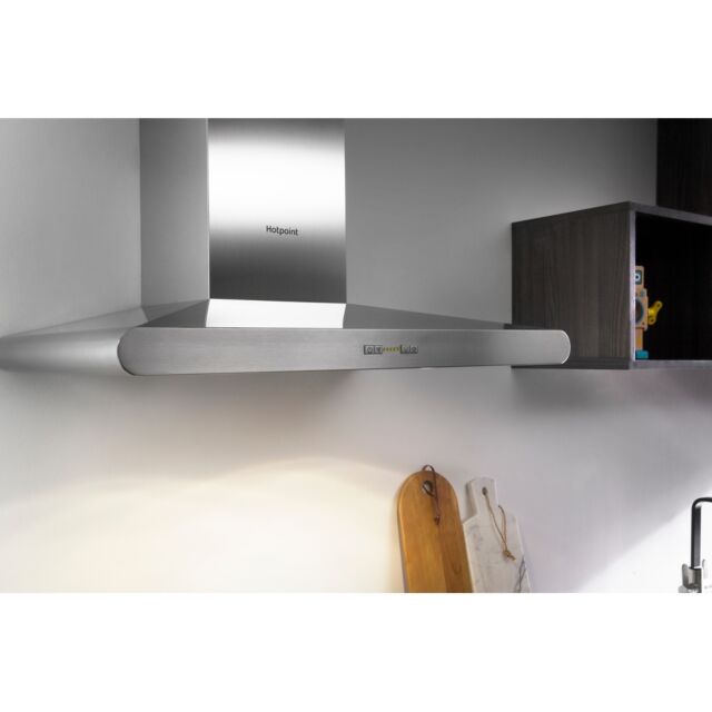 Hotpoint PHC77FLBIX 70cm Chimney Hood