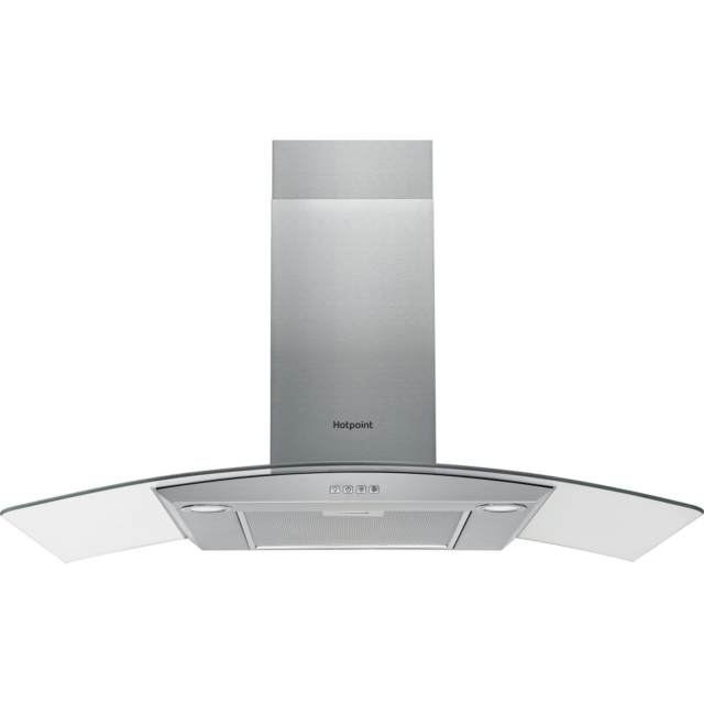Hotpoint PHGC94FLMX 90cm Chimney Hood