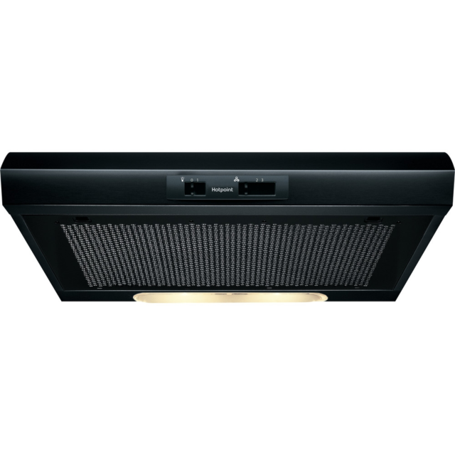 Hotpoint PSLMO65FLSK 60cm Conventional Hood Black