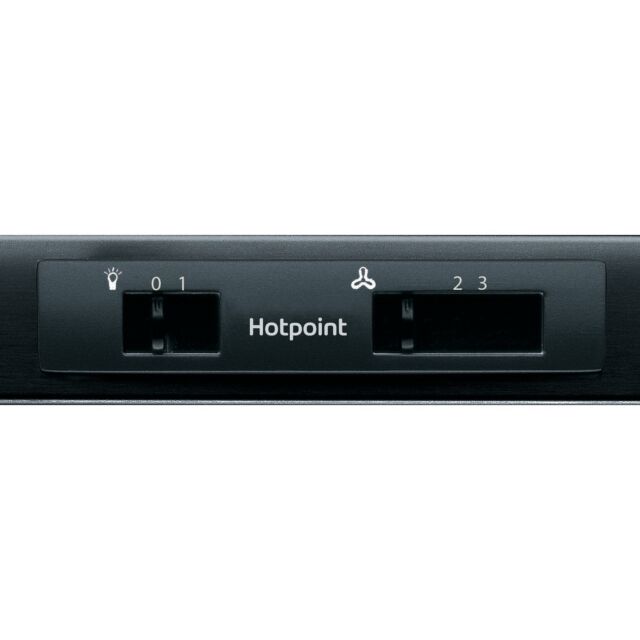 Hotpoint PSLMO65FLSK 60cm Conventional Hood Black