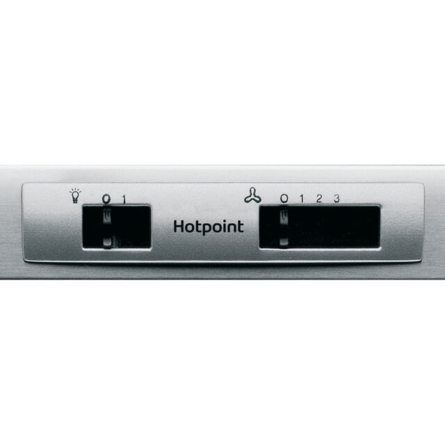 Hotpoint PSLMO65FLSX  60cm Conventional Hood Stainless Steel