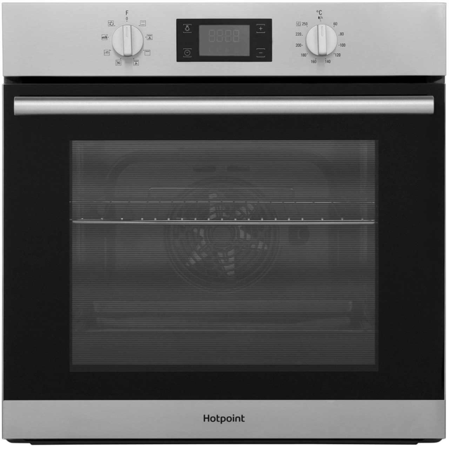 Hotpoint SA2540HIX  Enamel Interior, Single Multifunction Fan Oven, Electric, A Energy