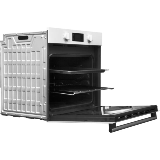 Hotpoint SA2540HWH Enamel Interior, Single Multifunction Fan Oven, Electric, A Energy