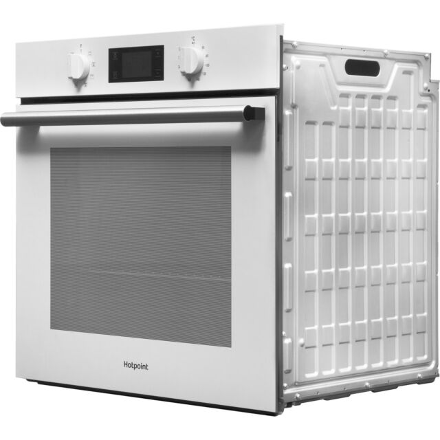 Hotpoint SA2540HWH Enamel Interior, Single Multifunction Fan Oven, Electric, A Energy