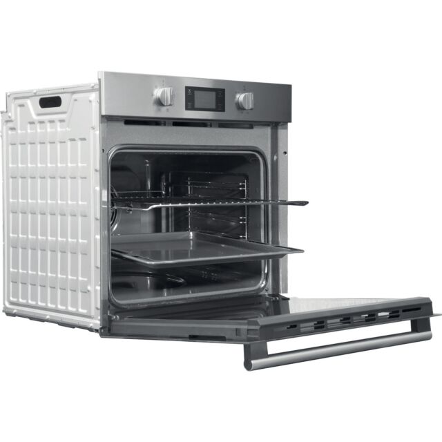 Hotpoint SA4544HIX S, Enamel interior, single oven, electric, A energy