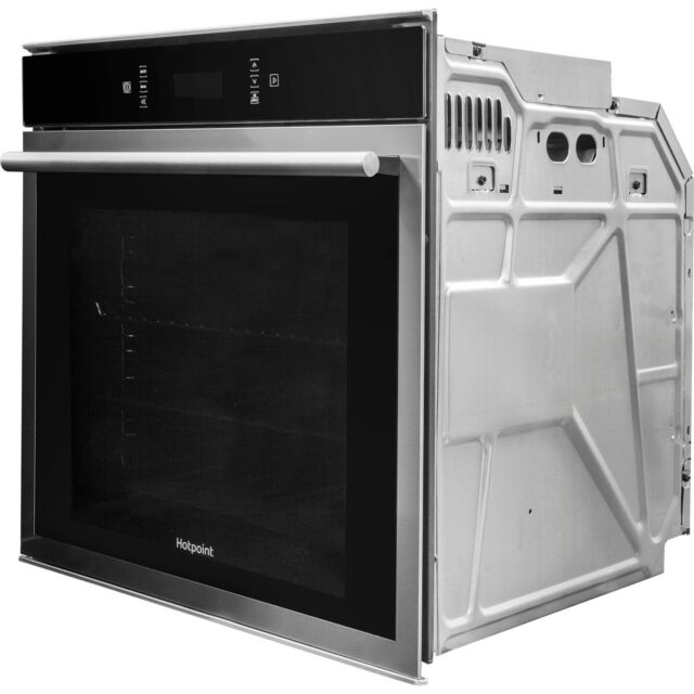 Hotpoint SI6874SHIX Enamel Single Multifunction Oven, Electric
