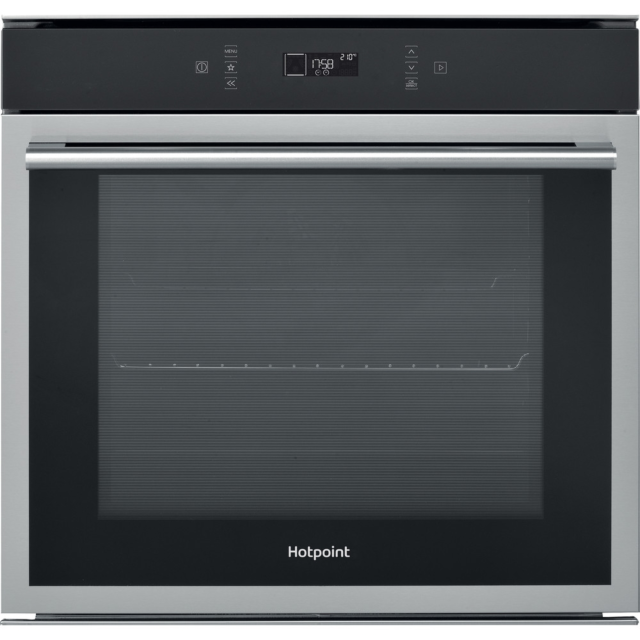 Hotpoint SI6874SHIX Enamel Single Multifunction Oven, Electric