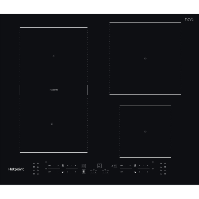 Hotpoint TB7960CBF 60cm Glass Induction Hob 