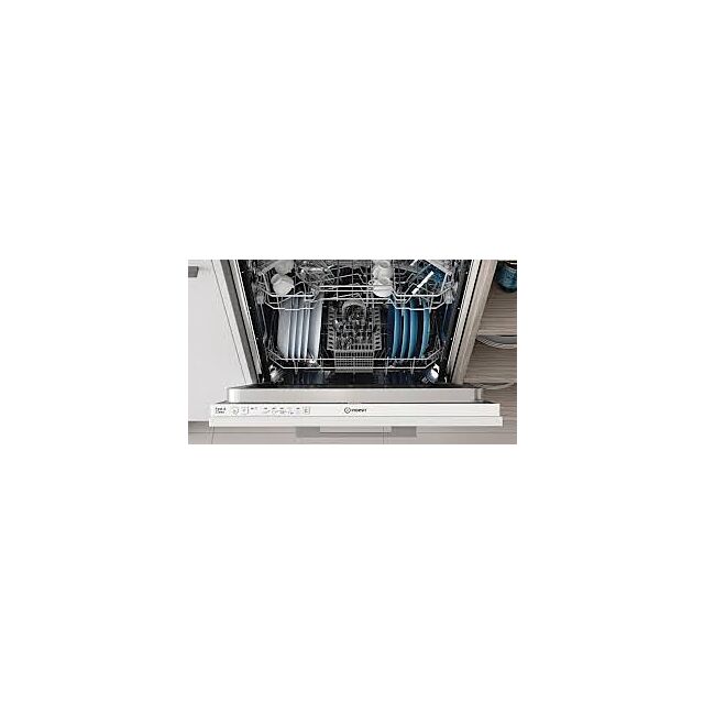Indesit D2IHL326UK Black Full Size Dishwasher - Black - 14 Place Settings