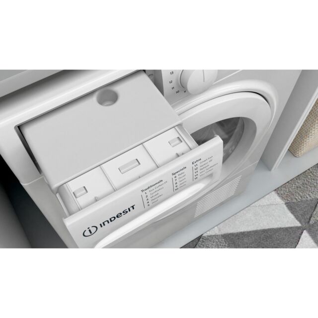 Indesit I3D81WUK Condenser Tumble Dryer, 8kg Capacity