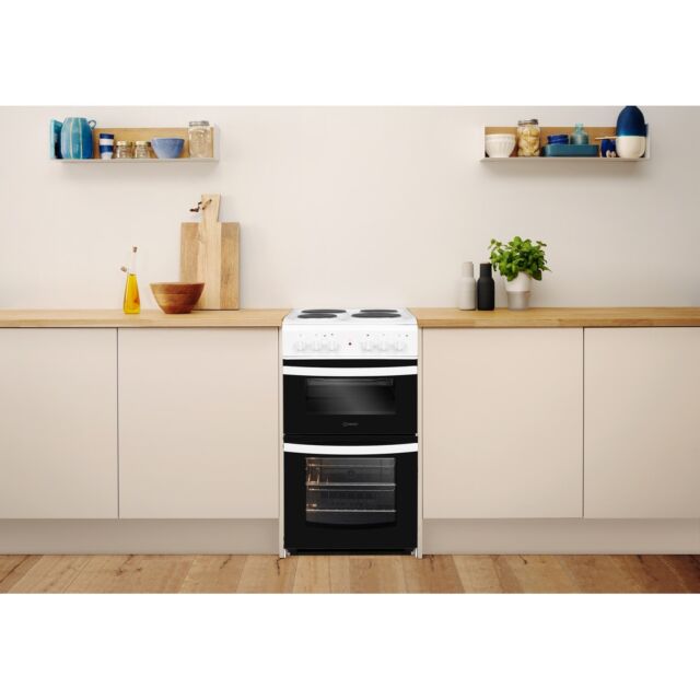 Indesit ID5E92KMW Electric Twin Cavity, 50cm, A Energy