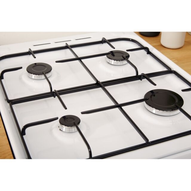 Indesit ID5G00KMW 50cm Gas Twin Cooker with Gas Hob