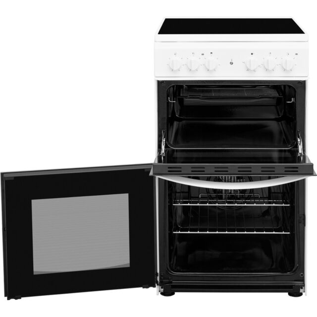 Indesit ID5V92KMW 50cm Electric Twin Cooker