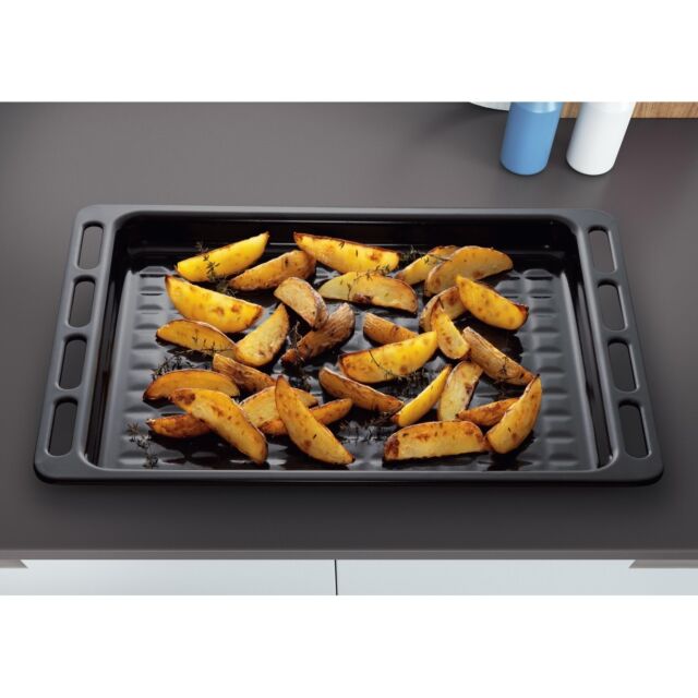 Indesit ID67V9HCXUK Catalytic, Electric Double Oven, 60cm, A Energy