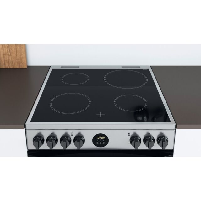 Indesit ID67V9HCXUK Catalytic, Electric Double Oven, 60cm, A Energy