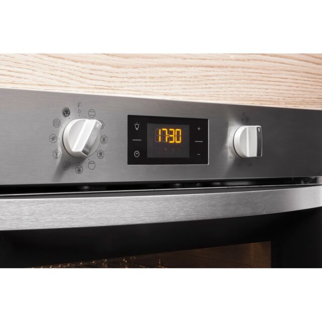 Indesit IFW3841PIX Pyrolytic Cleaning, Single Oven, Electric, A+ Energy
