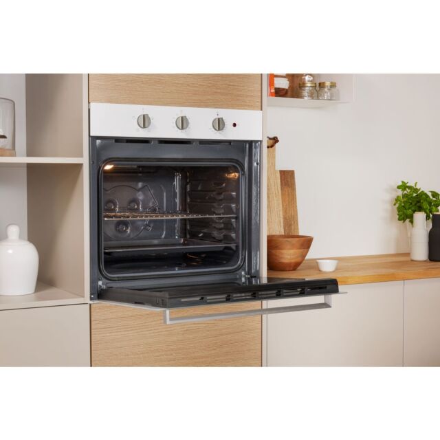 Indesit IFW6230WHUK Enamel Interior, Single Oven, Electric, A Energy