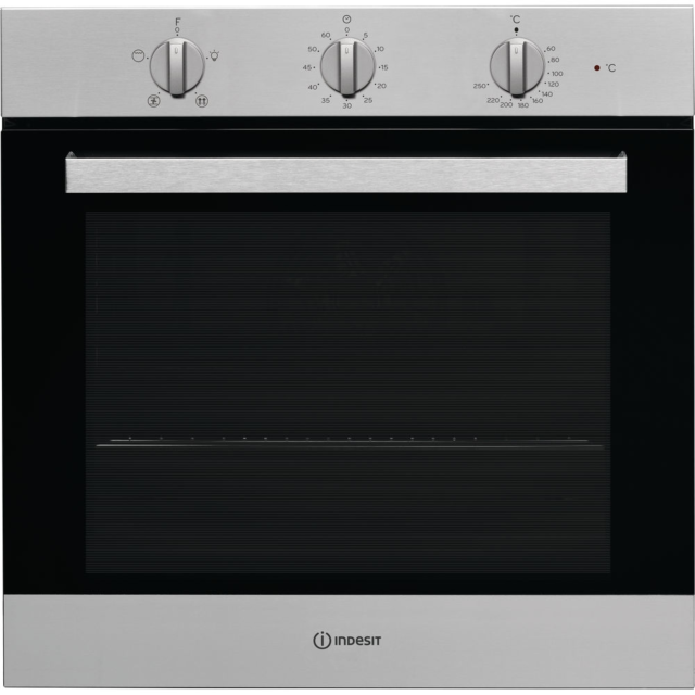 Indesit IFW6330IX Enamel Interior, Single Fan Oven, Electric, A Energy