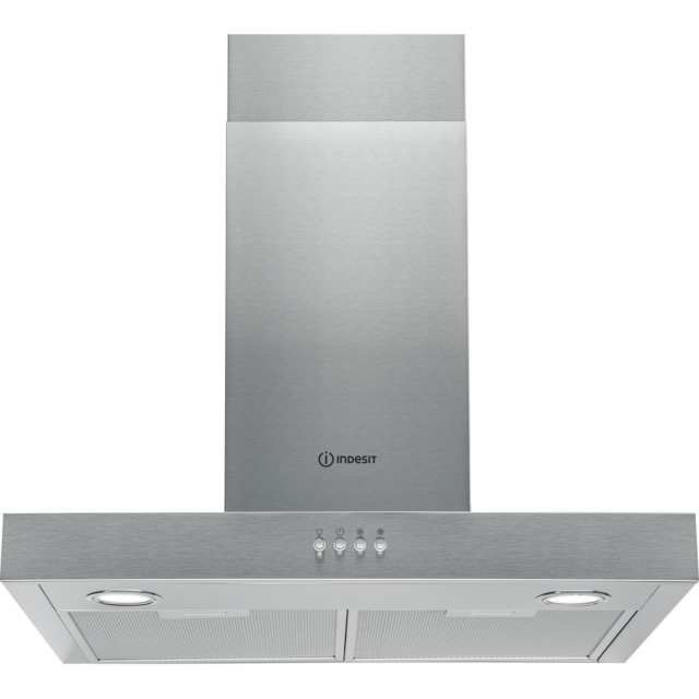 Indesit IHBS65LMX 60cm Chimney Hood