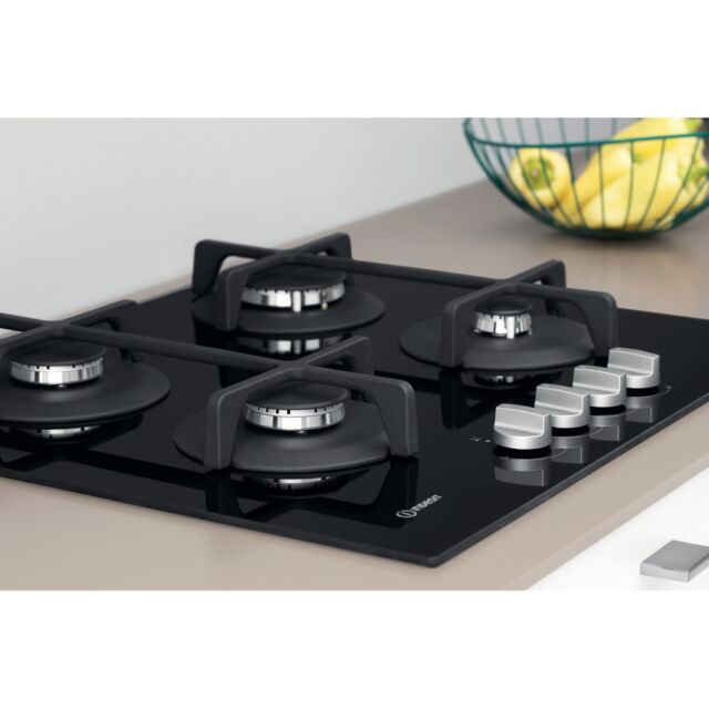 Indesit ING61TBK 60cm Gas Hob