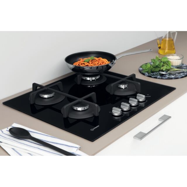 Indesit ING61TBK 60cm Gas Hob