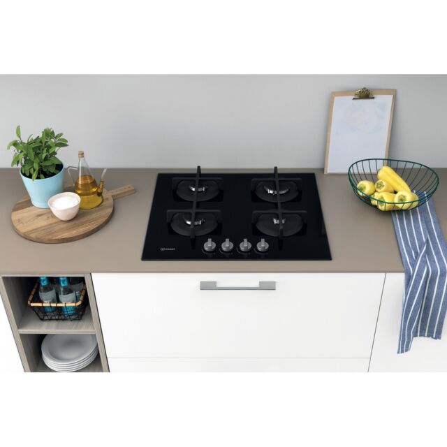 Indesit ING61TBK 60cm Gas Hob