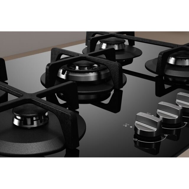 Indesit ING72TBK 75cm Gas Hob