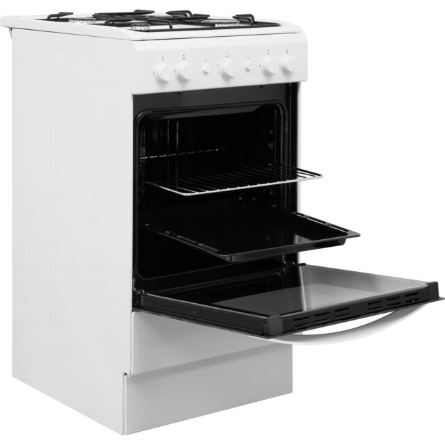 Indesit IS5G1KMW 50cm Gas Single Cooker with Gas Hob