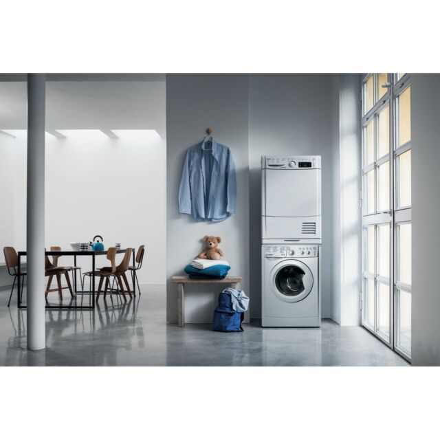 Indesit IWDC65125SUKN Washer Dryer 6Kg Wash, 5Kg Dryer, 1200 Spin, F/F Energy