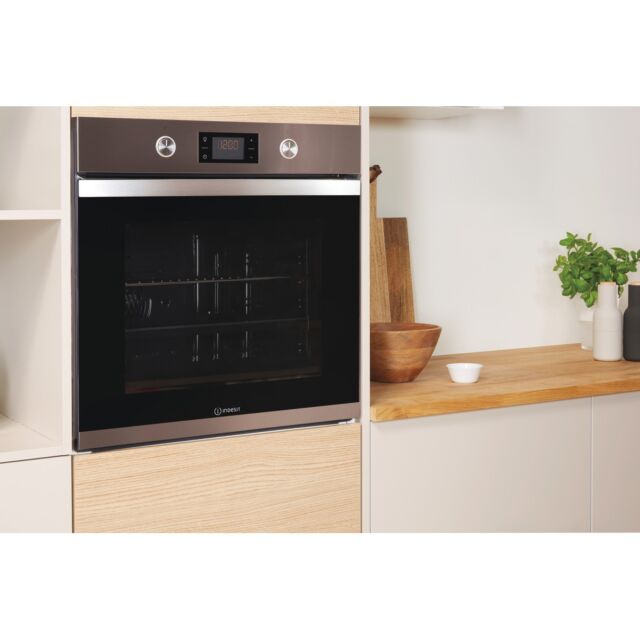 Indesit KFW3841JHIX Hydrolytic Cleaning, Single Oven, Electric,  A+ Energy