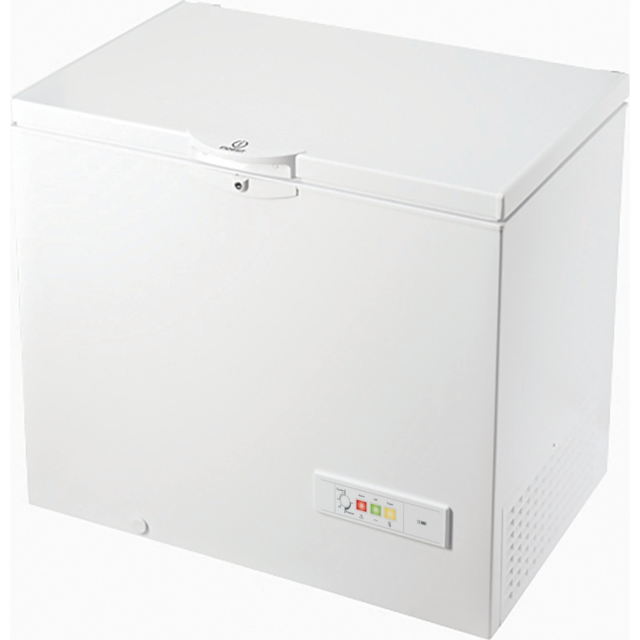 Indesit OS1A250H21 Chest Freezer 101cm, Manual Defrost, F Energy
