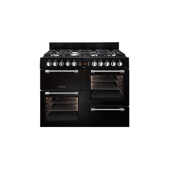 Leisure CK100F232K Cookmaster 100cm Dual Fuel Range Cooker Black 