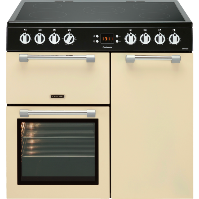 Leisure CK90C230C Cookmaster 90cm Electric Cooker Cream 