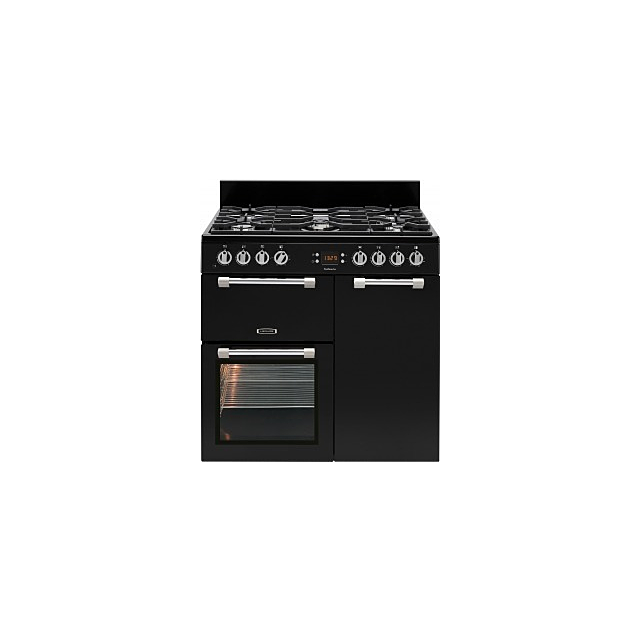 Leisure CK90G232K Black Cookmaster Gas Cooker Black
