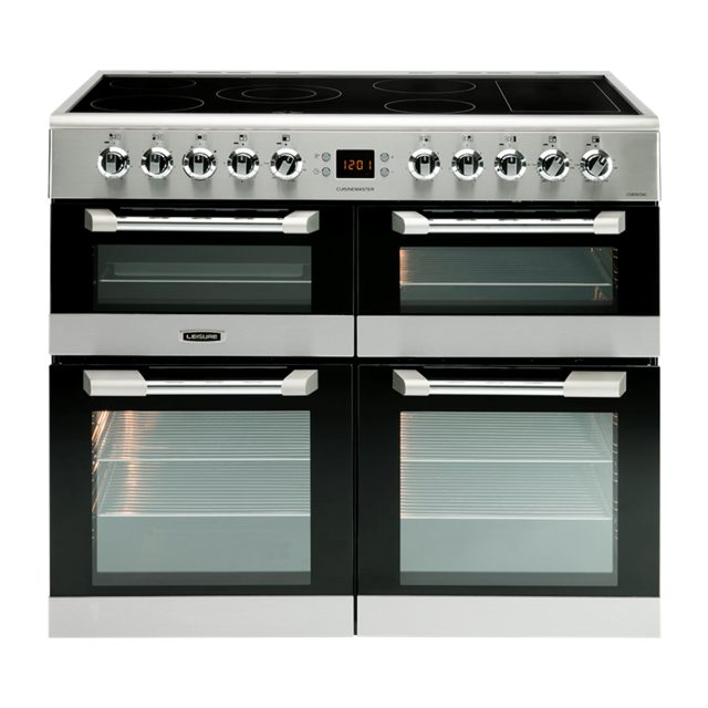 Leisure CS100C510 Cuisinemaster 100cm Ceramic Range Cooker Stainless Steel