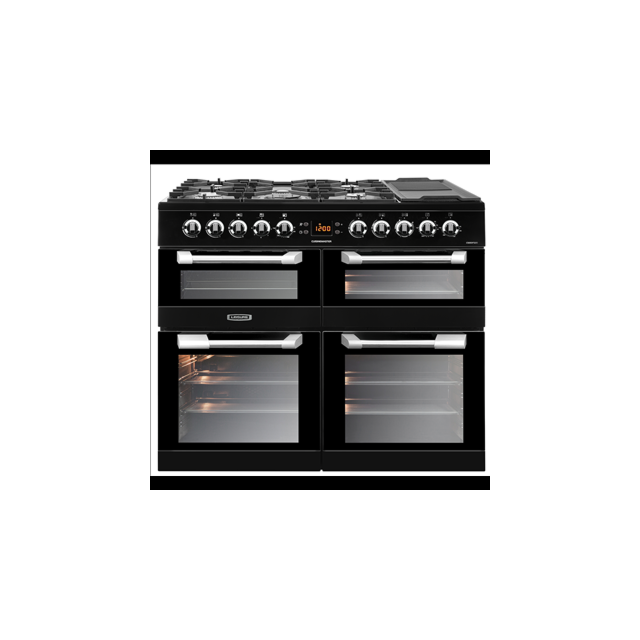 Leisure Cuisinemaster CS100F520K 100cm Dual Fuel Cooker Black 