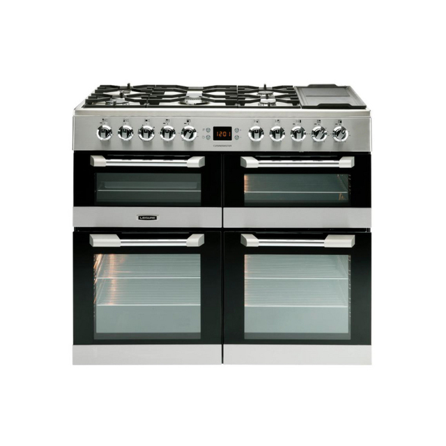Leisure Cuisinemaster CS100F520X 100cm Dual Fuel Cooker Stainless Steel 