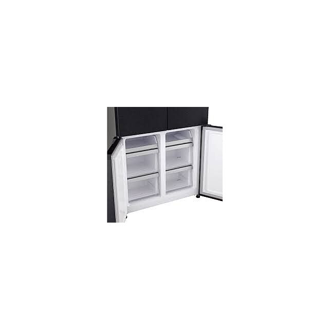 LG GMM42ABBEH American Fridge Freezer - Matte Black