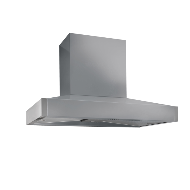 Mercury 1000 100cm Pitch Canopy Chimney Extractor Hood, Stainless Steel 