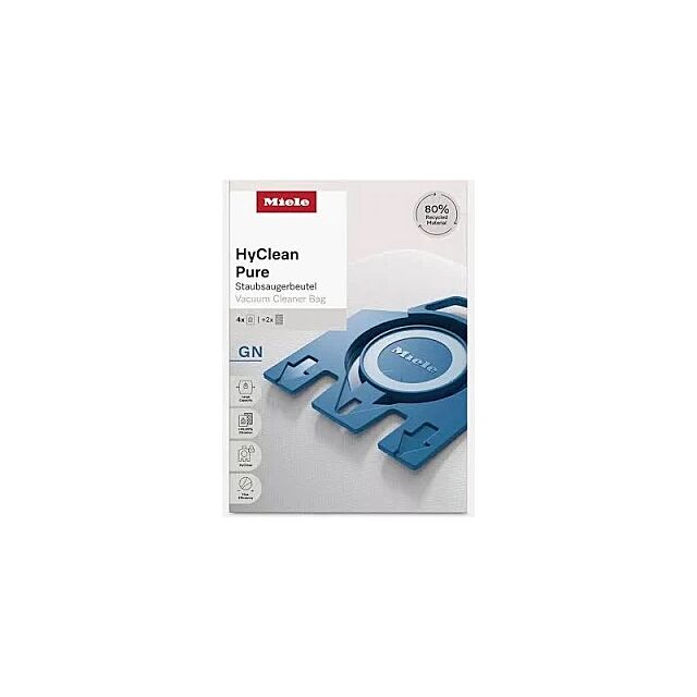 Miele GNHYCLEANPURE Vacuum Cleaner Bags - 4 Pack