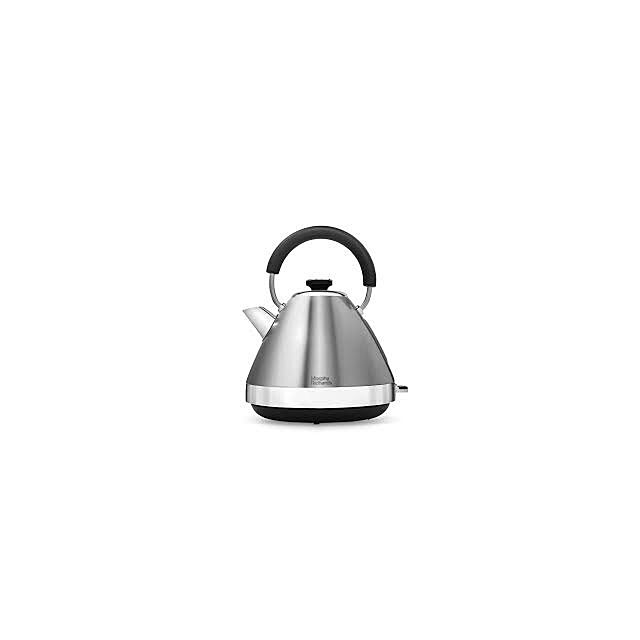 Morphy Richards 100130 1.5 Litres Venture Pyramid Rapid Boil Kettle - Brushed Stainless Steel