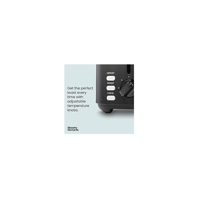 Morphy Richards 222064 2 Slice Toaster - Black