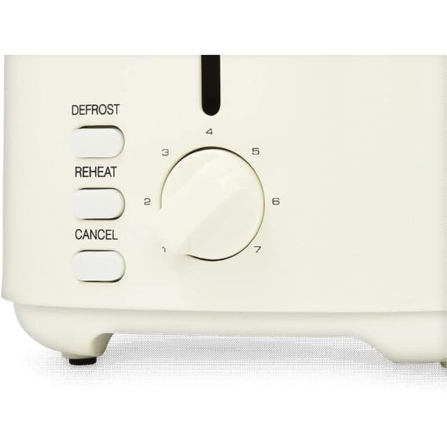 Morphy Richards 222065 MorphyRichards 222065 2 Slice Toaster - Cream