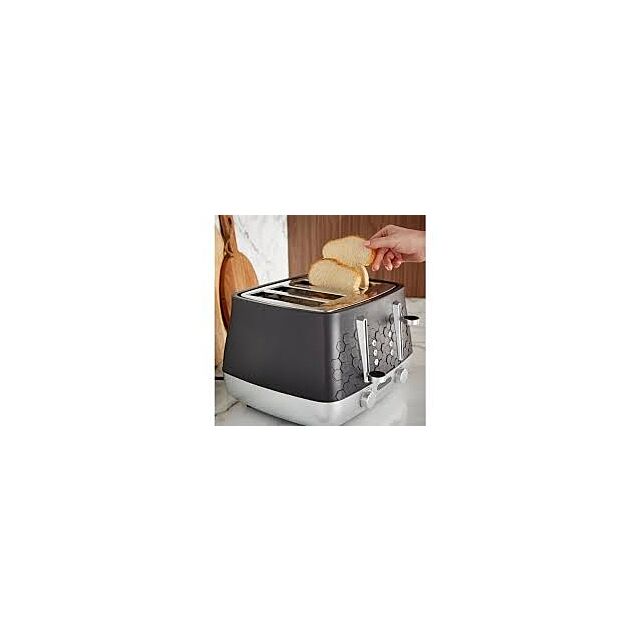 Morphy Richards 243020 Cassini 4-Slice Toaster Moonless Night - Black